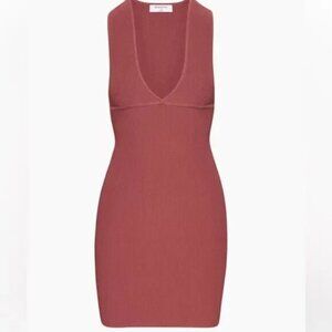 Aritzia Babaton Sculpt Knit Bodycon Dress Size L